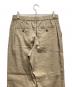 中古・古着 23区 (ニジュウサンク) リネン混パンツ ベージュ サイズ:46 未使用品：3000円