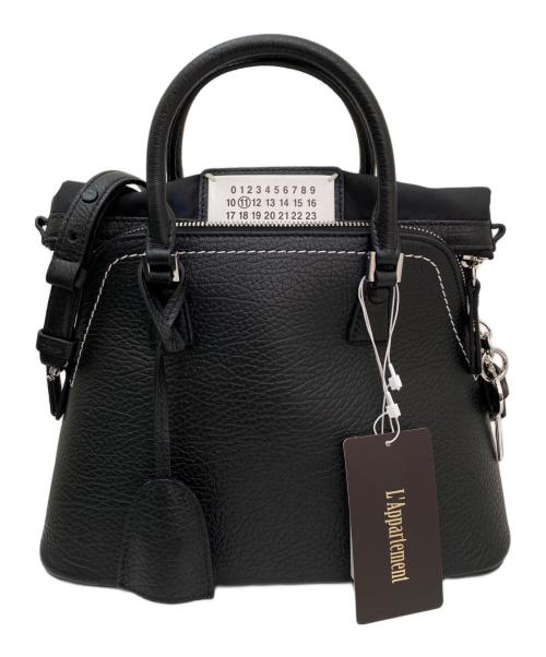 Maison Margiela（メゾンマルジェラ）Maison Margiela (メゾンマルジェラ) 5ACミニショルダーバッグ ブラック サイズ:ミニの古着・服飾アイテム