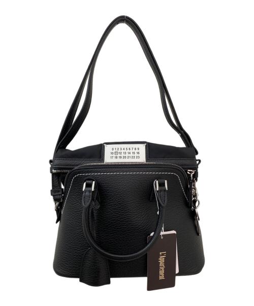 Maison Margiela（メゾンマルジェラ）Maison Margiela (メゾンマルジェラ) 5ACミニショルダーバッグ ブラック サイズ:ミニの古着・服飾アイテム