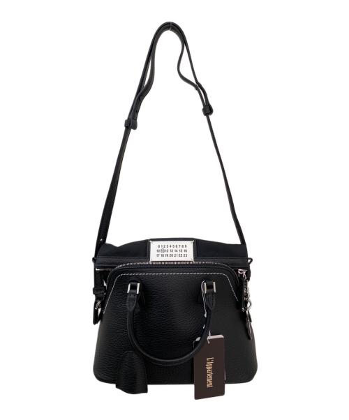 Maison Margiela（メゾンマルジェラ）Maison Margiela (メゾンマルジェラ) 5ACミニショルダーバッグ ブラック サイズ:ミニの古着・服飾アイテム