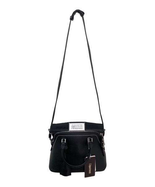 Maison Margiela（メゾンマルジェラ）Maison Margiela (メゾンマルジェラ) 5ACミニショルダーバッグ ブラック サイズ:ミニの古着・服飾アイテム