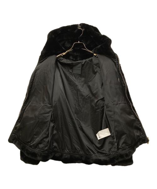 TATRAS（タトラス）TATRAS (タトラス) ロゴボアブルゾン ブラック サイズ:03の古着・服飾アイテム