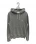 MAISON KITSUNE（メゾンキツネ）の古着「	CHILLAX FOX PATCH CLASSIC HOODIE」｜グレー