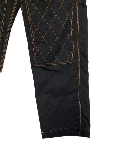 KAPITAL（キャピタル）KAPITAL (キャピタル) 薄キャンバス ランバーパンツ ブラック サイズ:3の古着・服飾アイテム