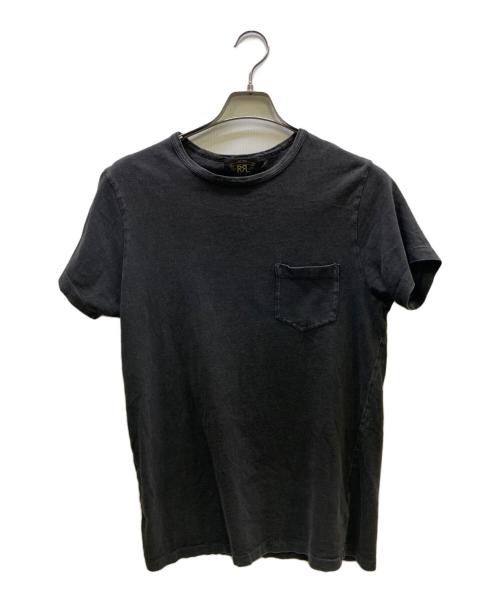 RRL（ダブルアールエル）RRL (ダブルアールエル) ポケットTシャツ ブラック サイズ:Mの古着・服飾アイテム