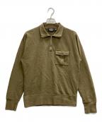 RRLダブルアールエル）の古着「ハーフジップスウェット」｜オリーブ