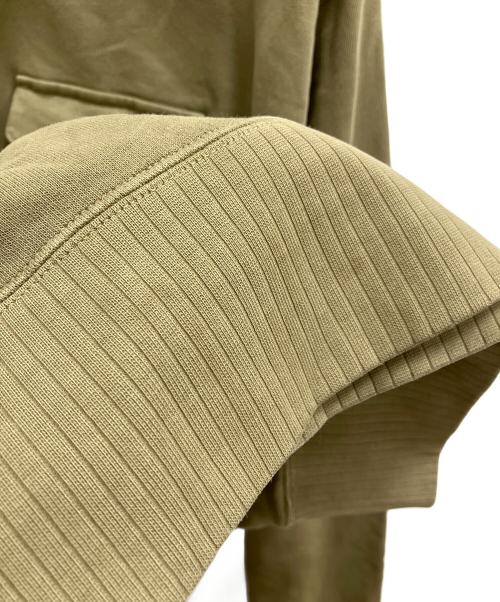 RRL（ダブルアールエル）RRL (ダブルアールエル) ハーフジップスウェット オリーブ サイズ:Mの古着・服飾アイテム