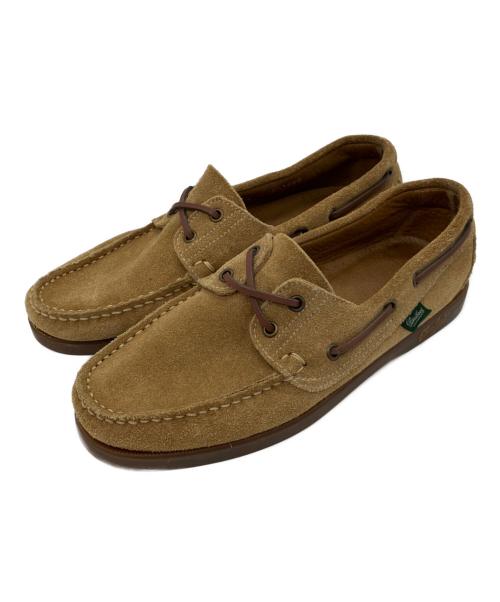 PARABOOT（パラブーツ）PARABOOT (パラブーツ) BARTH デッキシューズ ブラウン サイズ:6 1/2の古着・服飾アイテム