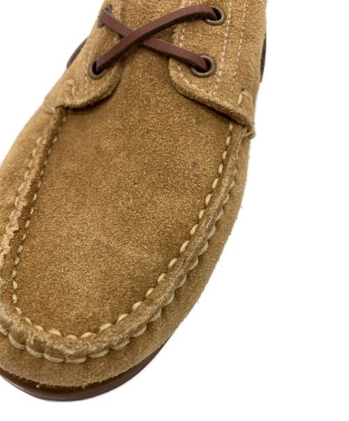 PARABOOT（パラブーツ）PARABOOT (パラブーツ) BARTH デッキシューズ ブラウン サイズ:6 1/2の古着・服飾アイテム
