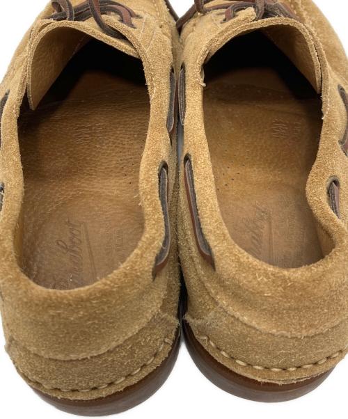PARABOOT（パラブーツ）PARABOOT (パラブーツ) BARTH デッキシューズ ブラウン サイズ:6 1/2の古着・服飾アイテム