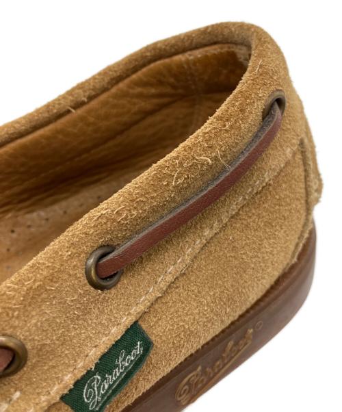 PARABOOT（パラブーツ）PARABOOT (パラブーツ) BARTH デッキシューズ ブラウン サイズ:6 1/2の古着・服飾アイテム
