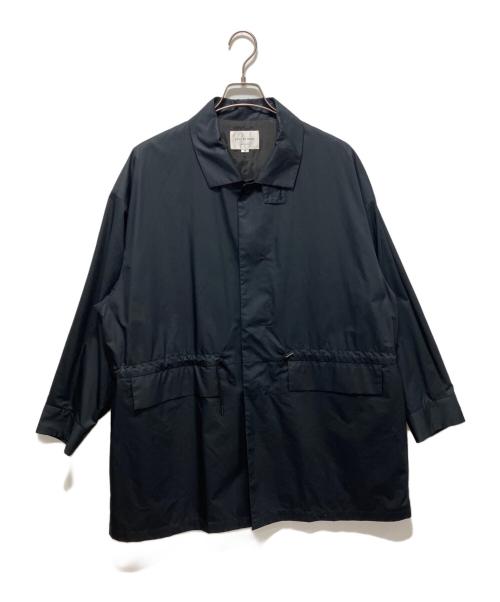 STILL BY HAND（スティルバイハンド）STILL BY HAND (スティルバイハンド) コットンベンタイルステンカラーコート ネイビー サイズ:46の古着・服飾アイテム