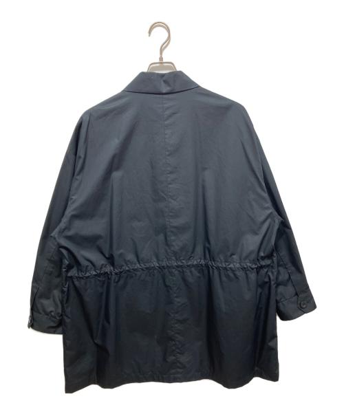 STILL BY HAND（スティルバイハンド）STILL BY HAND (スティルバイハンド) コットンベンタイルステンカラーコート ネイビー サイズ:46の古着・服飾アイテム