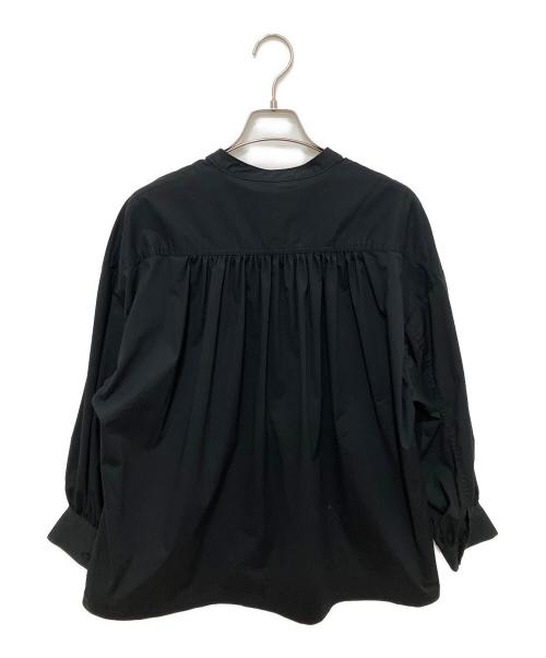 SINME（シンメ）SINME (シンメ) ボリュームシャツ ブラック サイズ:Mの古着・服飾アイテム