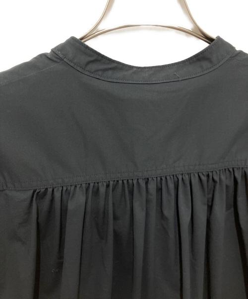 SINME（シンメ）SINME (シンメ) ボリュームシャツ ブラック サイズ:Mの古着・服飾アイテム