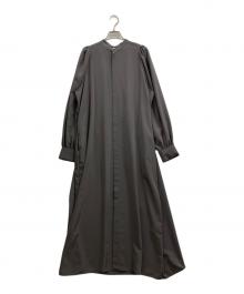 HYKE（ハイク）の古着「TAFFETA DRESS」｜グレー