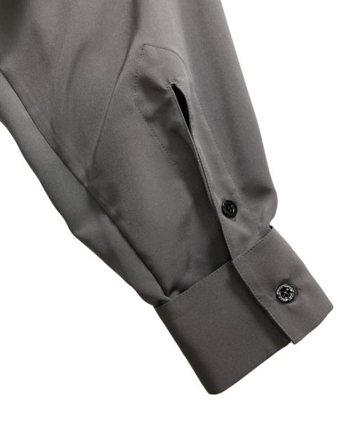 HYKE（ハイク）HYKE (ハイク) TAFFETA DRESS グレー サイズ:2の古着・服飾アイテム