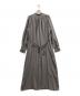 HYKE (ハイク) TAFFETA DRESS グレー サイズ:2：13000円