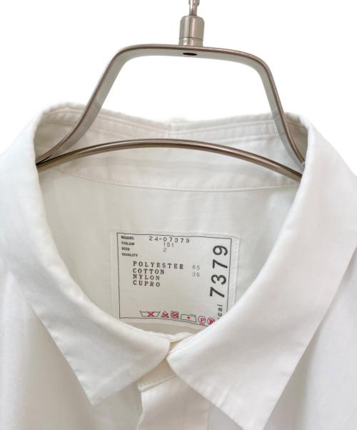sacai（サカイ）sacai (サカイ) Cotton Poplin x Nylon Twill Dress ホワイト サイズ:2の古着・服飾アイテム