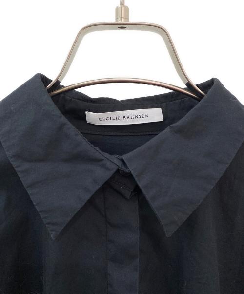 CECILIE BAHNSEN（セシリーバンセン）CECILIE BAHNSEN (セシリーバンセン) ティアードブラウス ブラック サイズ:8の古着・服飾アイテム