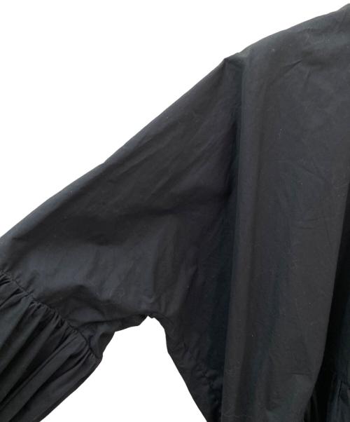 CECILIE BAHNSEN（セシリーバンセン）CECILIE BAHNSEN (セシリーバンセン) ティアードブラウス ブラック サイズ:8の古着・服飾アイテム