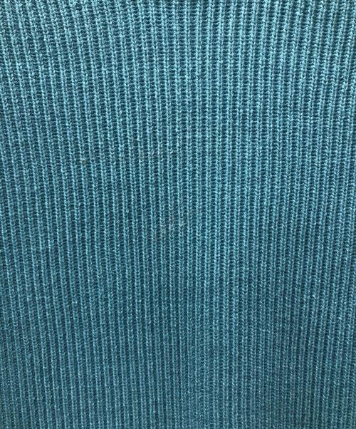 AURALEE（オーラリー）AURALEE (オーラリー) SUPER FINE WOOL RIB KNIT BIG P/O ブルー サイズ:4の古着・服飾アイテム