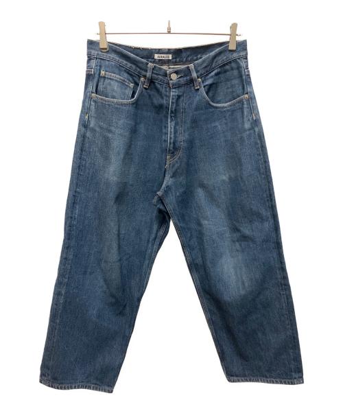 AURALEE（オーラリー）AURALEE (オーラリー) HARD TWIST DENIM WIDE PANTS インディゴ サイズ:32の古着・服飾アイテム