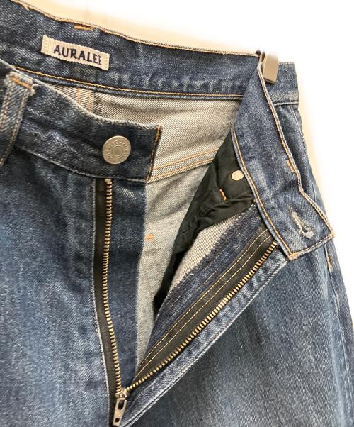 AURALEE（オーラリー）AURALEE (オーラリー) HARD TWIST DENIM WIDE PANTS インディゴ サイズ:32の古着・服飾アイテム