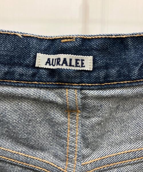 AURALEE（オーラリー）AURALEE (オーラリー) HARD TWIST DENIM WIDE PANTS インディゴ サイズ:32の古着・服飾アイテム