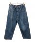 AURALEE（オーラリー）の古着「HARD TWIST DENIM WIDE PANTS」｜インディゴ