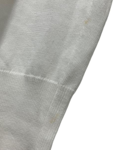 Cruciani（クルチアーニ）Cruciani (クルチアーニ) コットンカーディガン ホワイト サイズ:38の古着・服飾アイテム