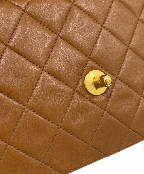 CHANEL（シャネル）CHANEL (シャネル) Classic Handbag Matelasse Chain Shoulder/マトラッセ チェーンショルダーバッグ ブラウン サイズ:17/MINI/ミニの古着・服飾アイテム