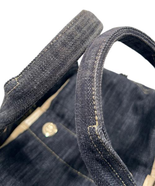 CHANEL（シャネル）CHANEL (シャネル) スパークリングデニムトートバッグ インディゴの古着・服飾アイテム