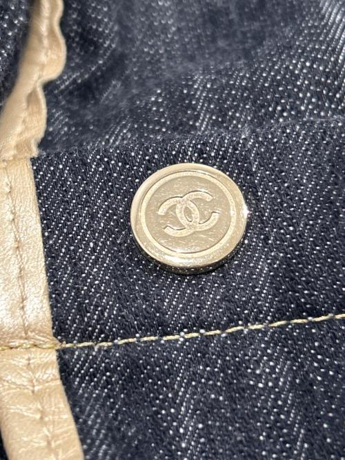 CHANEL（シャネル）CHANEL (シャネル) スパークリングデニムトートバッグ インディゴの古着・服飾アイテム