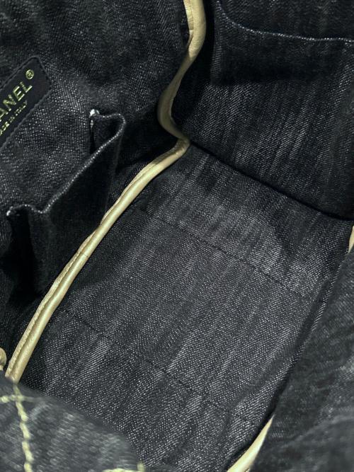 CHANEL（シャネル）CHANEL (シャネル) スパークリングデニムトートバッグ インディゴの古着・服飾アイテム