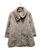Max Mara Studioマックスマーラ ストゥディオ）の古着「アルパカ混シャギーコート」｜ベージュ