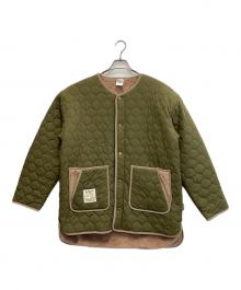 setagaya base（セタガヤベース）の古着「裏ボアキルティングジャケット」｜カーキ