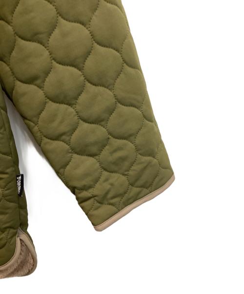 setagaya base（セタガヤベース）SETAGAYA BASE (セタガヤベース) 裏ボアキルティングジャケット カーキ サイズ:Mの古着・服飾アイテム