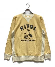 setagaya base（セタガヤベース）の古着「ヒヨエルゴキウサギスウェット」｜イエロー