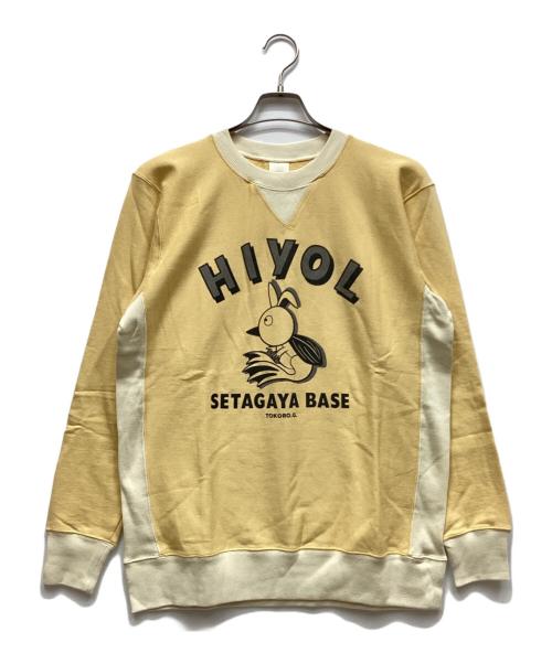 setagaya base（セタガヤベース）setagaya base (セタガヤベース) ヒヨエルゴキウサギスウェット イエロー サイズ:XLの古着・服飾アイテム