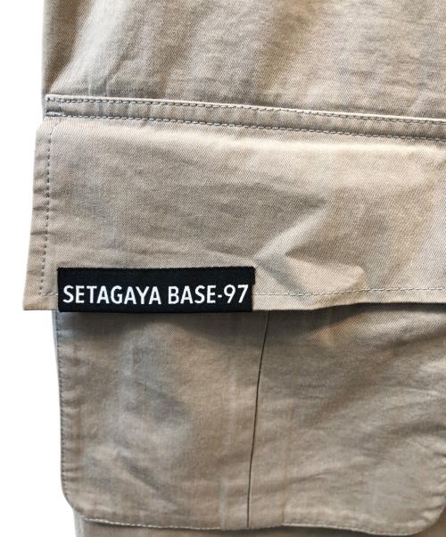 setagaya base（セタガヤベース）setagaya base (セタガヤベース) ファティーグ カーゴパンツ グレージュ サイズ:Lの古着・服飾アイテム