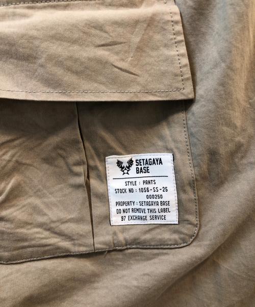 setagaya base（セタガヤベース）setagaya base (セタガヤベース) ファティーグ カーゴパンツ グレージュ サイズ:Lの古着・服飾アイテム