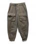 setagaya base（セタガヤベース）の古着「ファティーグ カーゴパンツ」｜グレージュ