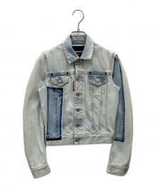 DSQUARED2（ディースクエアード）の古着「デニムジャケット」｜ブルー