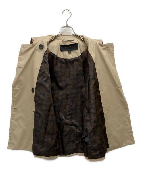 COACH（コーチ）COACH (コーチ) トレンチコート ベージュ サイズ:Sの古着・服飾アイテム
