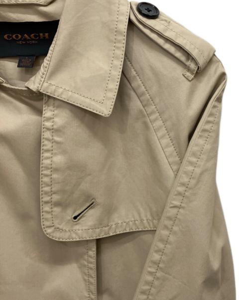 COACH（コーチ）COACH (コーチ) トレンチコート ベージュ サイズ:Sの古着・服飾アイテム