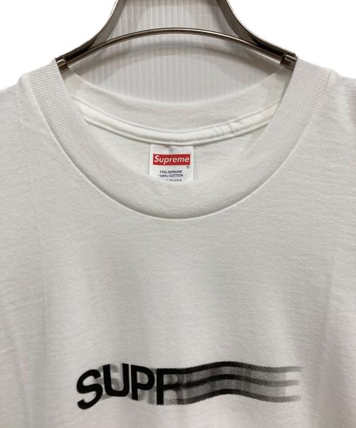 SUPREME（シュプリーム）Supreme (シュプリーム) Motion Logo Tee ホワイト サイズ:Lの古着・服飾アイテム