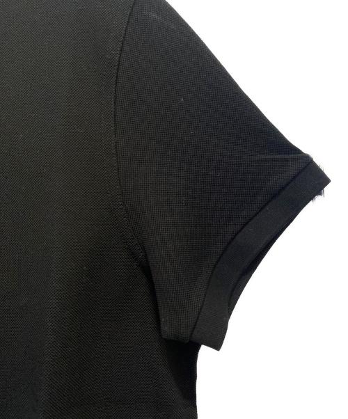 Saint Laurent Paris（サンローランパリ）Saint Laurent Paris (サンローランパリ) ワンポイントロゴポロシャツ ブラック サイズ:Mの古着・服飾アイテム