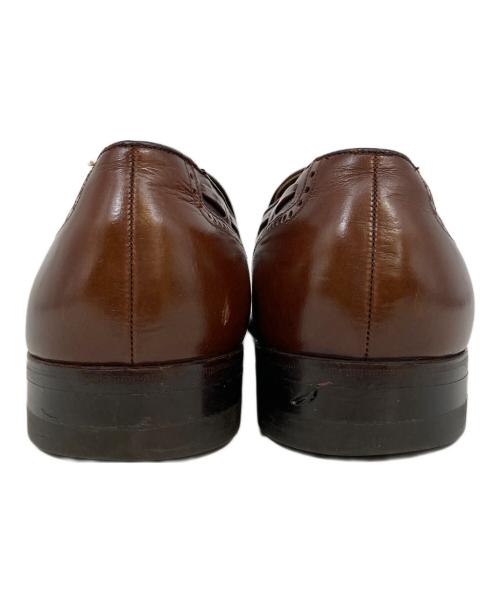 Florsheim（フローシャイム）Florsheim (フローシャイム) メダリオンタッセルローファー ブラウン サイズ:9 1/2の古着・服飾アイテム