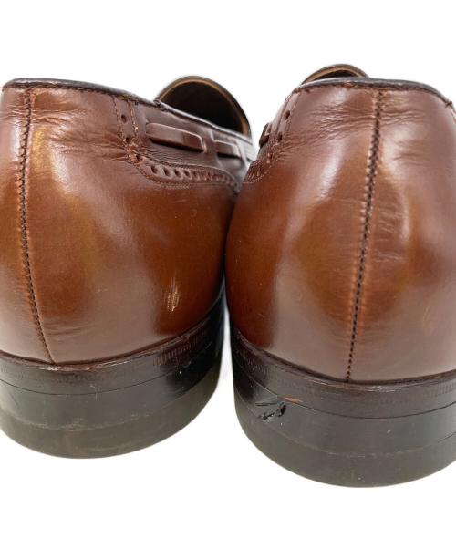 Florsheim（フローシャイム）Florsheim (フローシャイム) メダリオンタッセルローファー ブラウン サイズ:9 1/2の古着・服飾アイテム